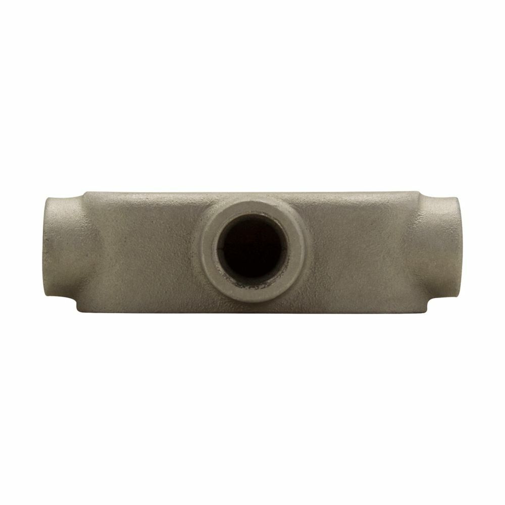 T19 Condulet Type T Conduit Outlet Body, 1/2 in Hub, Mark 9 Form, 6 cu-in Capacity, Copper-Free Aluminum, Natural