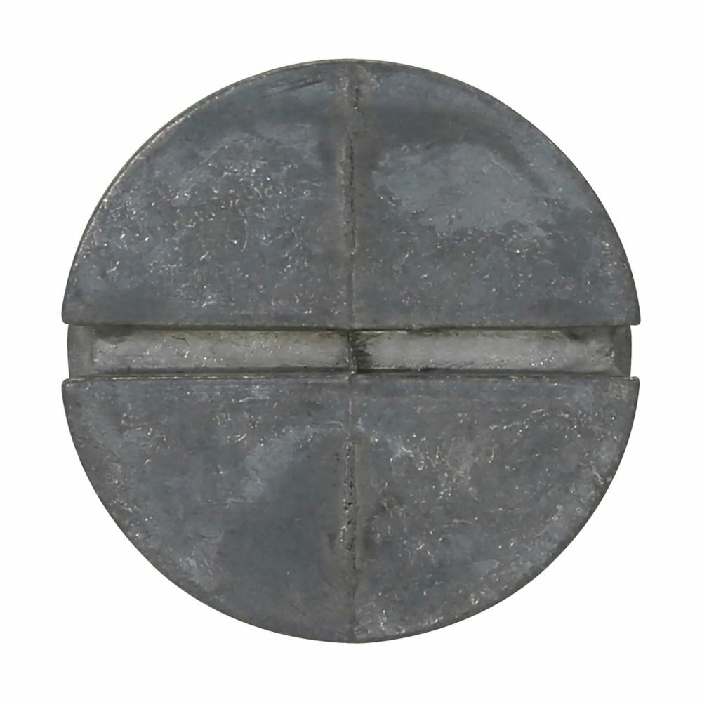 TP7944 1-Gang Closure Plug, 3/4 in Thread, Zinc, Gray
