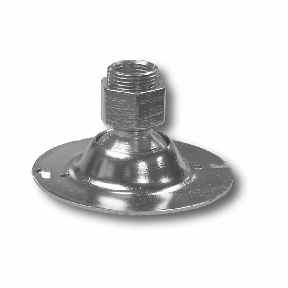 TPRFH12 Pendant Mount Swivel Fixture Hanger, 1/2 or 3/4 in, For Use With 4 in Round/Octagon Box, Steel, Natural
