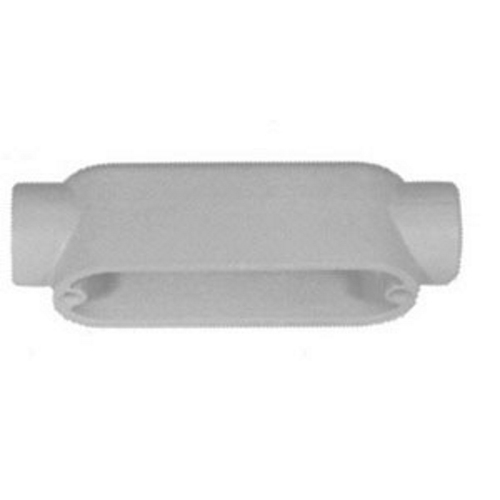 C100-A Unilets Type-C Conduit Outlet Body, 1 in Hub, Form 85 Form, 11.8 cu-in Capacity, Pressure Cast Aluminum, Epoxy Powder Coated