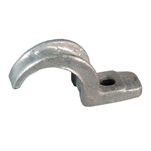 Clamp; 1 Inch, Malleable Iron, Hot-Dip Galvanized