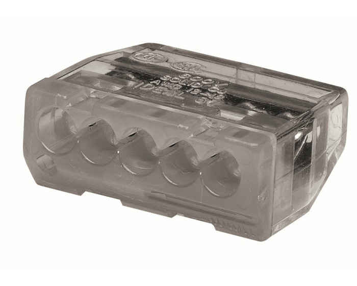 30-087J In-Sure Push-In Wire Connector, 20 to 12 AWG, 18 to 14 AWG, 18 to 12 AWG Solid/Stranded/Tin-Bonded Wire, Polycarbonate