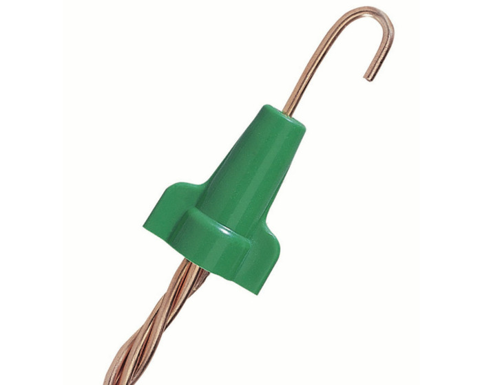 30-092 Greenie Grounding Wire Connector, Model 92, Green, Box of 100
