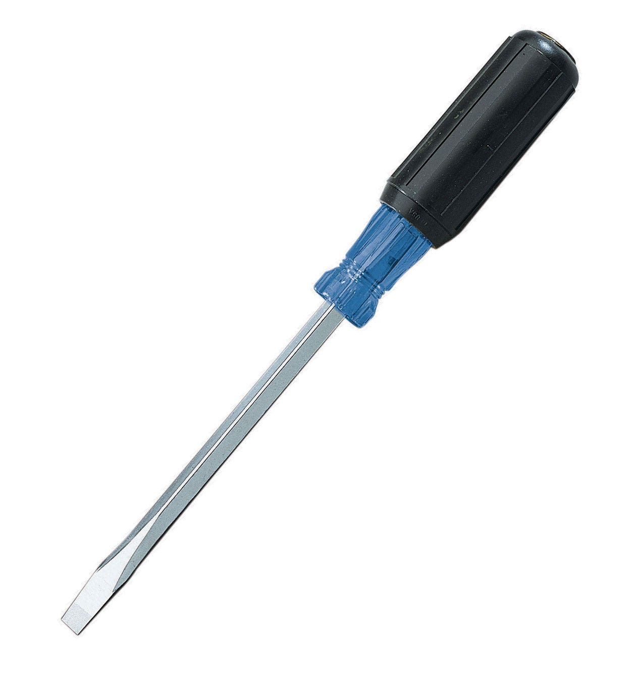 35-156 Heavy Duty Screwdriver, 5/16 in Slotted Point, CRV Steel Shank, 11 in OAL, Polished Chrome/Nickel Plated