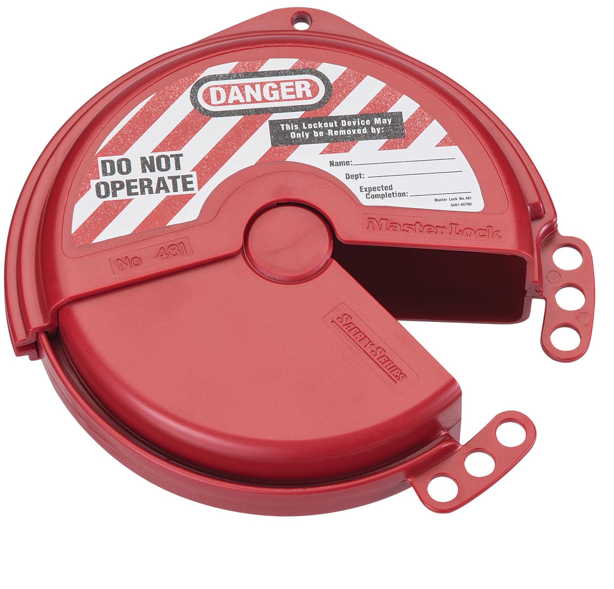 44-825 Gate Valve Lockout, Fits Minimum Pipe Size: 2 in, Fits Maximum Pipe Size: 5 in, -50 deg F Min, 350 deg F max