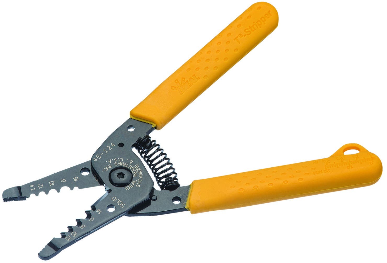 45-124 Wire Stripper, 14 to 6 AWG, 7 in OAL