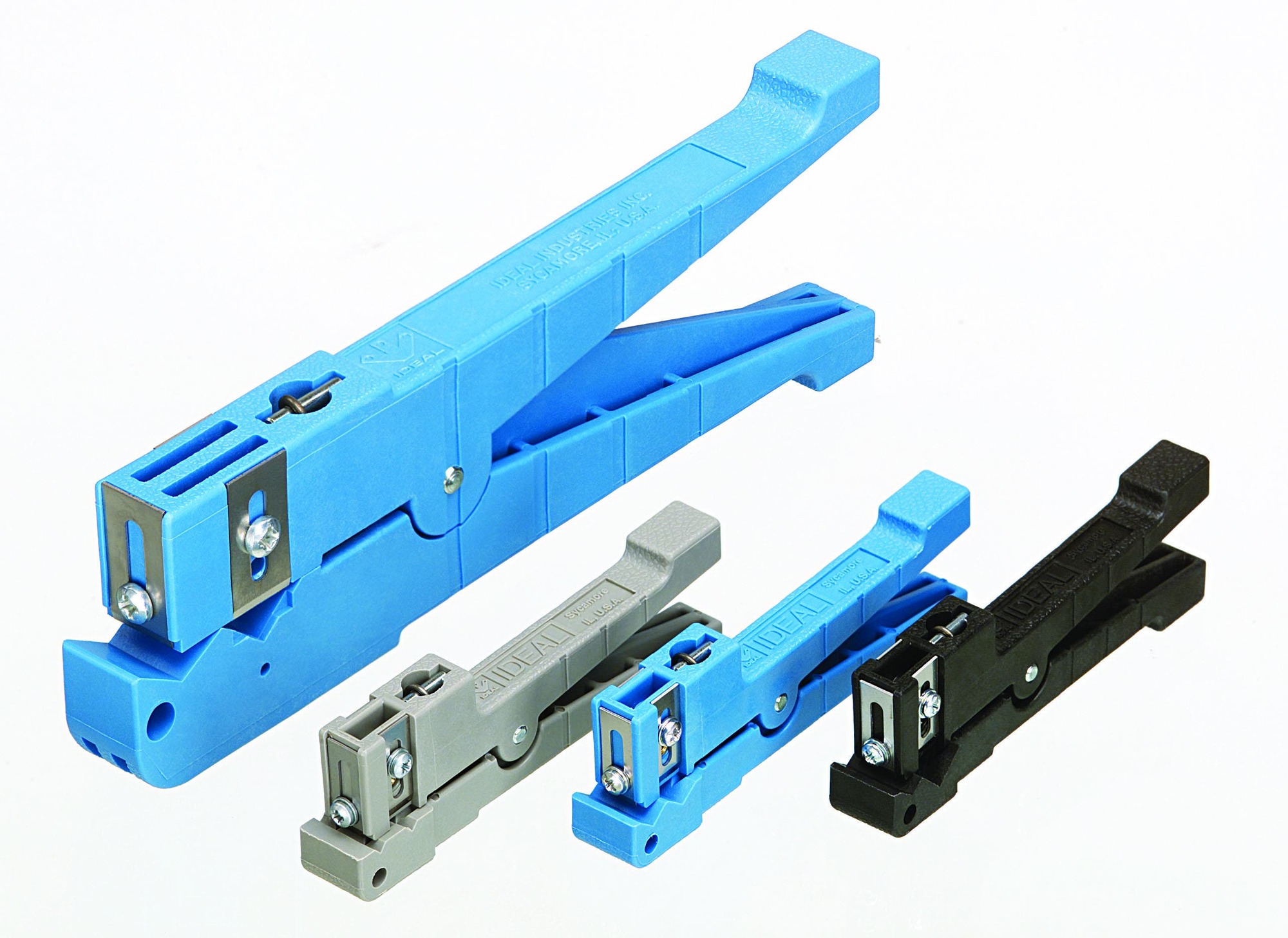 45-165 Wire Stripper, 3/16 to 5/16 in Coaxial, CATV, CB Antenna, SO, SJ, SJT Cable