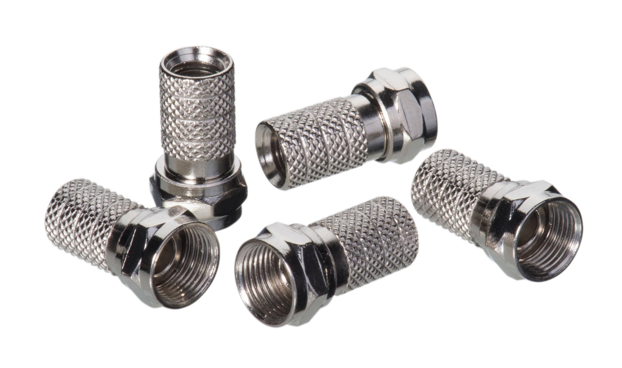 85-036 F-Type Connector, Crimp-On Connector, RG59 Cable