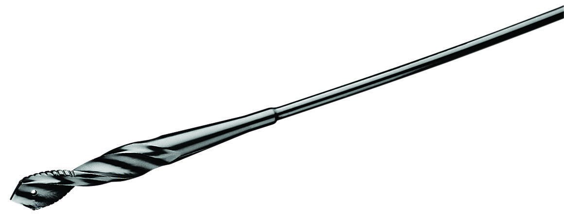 90-073 Type C Flexible Serrated Drill Bit, 9/16 in Dia, 54 in OAL, 3/16 in Shank