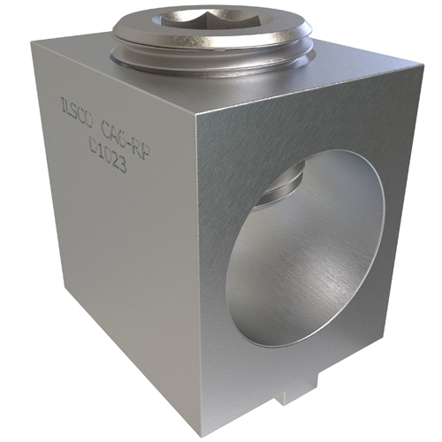 CA6RP ClearChoice Box Dual Rated Mechanical Terminal Lug, 6 AWG to 250 kcmil Aluminum/Copper Conductor, 1 Bolt Hole, 6061-T6 Aluminum Alloy