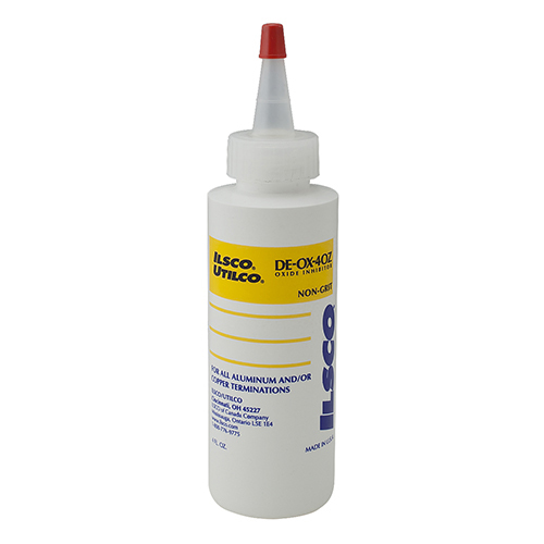 DE-OX-4OZ Non-Grit Oxide Inhibitor, 4 oz Bottle, Paste/Thick Grease Form, Green, 1.08
