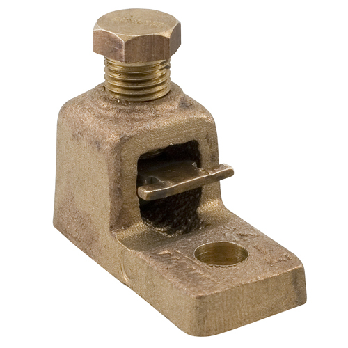 HL21-1 ClearChoice Type HL Multi-Conductor Mechanical Lug, 2/0 to 4/0 AWG Stranded Copper Conductor, 3/8 in Stud, 1 Bolt Hole, Cast Bronze