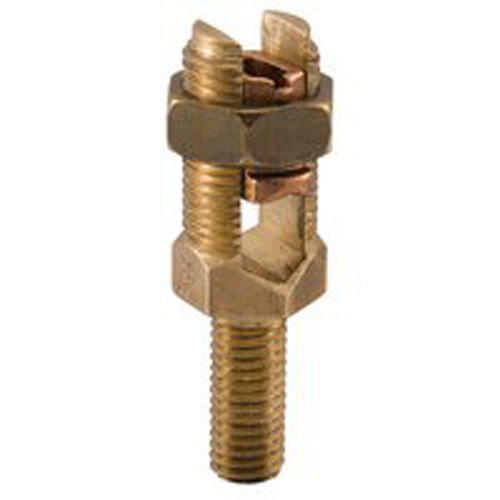 SPSS-4 ClearChoice 1-Conductor Short Stud Service Post Mechanical Connector, 1/2 to 8/8 AWG Cable, Male Style