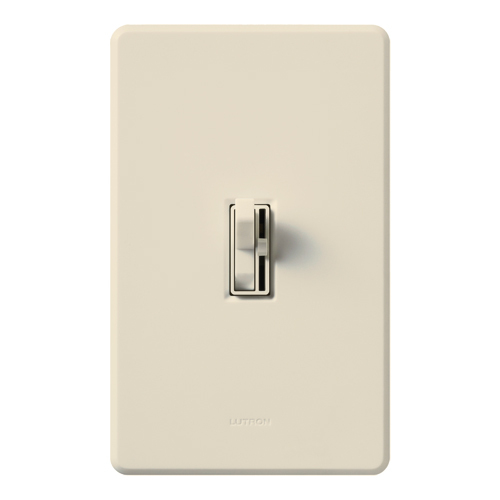 AY-10P-LA Ariadni Dimmer Switch, 1000W, Incandescent/Halogen, 120V, 1 Pole, Light Almond