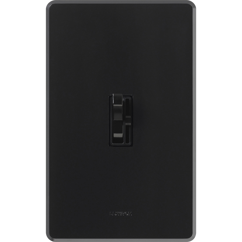 AYLV-600P-BL Ariadni Magnetic Low-Voltage Dimmer Switch, 450W, 600VA, 1 Pole, 120V, Black