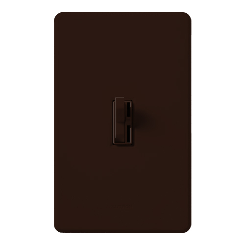 AYLV-600P-BR Ariadni Magnetic Low-Voltage Dimmer Switch, 450W, 600VA, 1 Pole, 120V, Brown