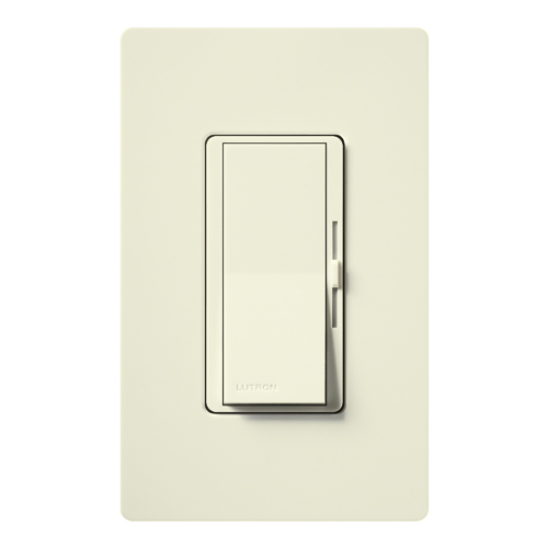 DVSC-103P-BI Diva Dimmer Switch with Night Light, 1000W Incandescent/Halogen, 1 Pole/3-Way, 120V, Biscuit