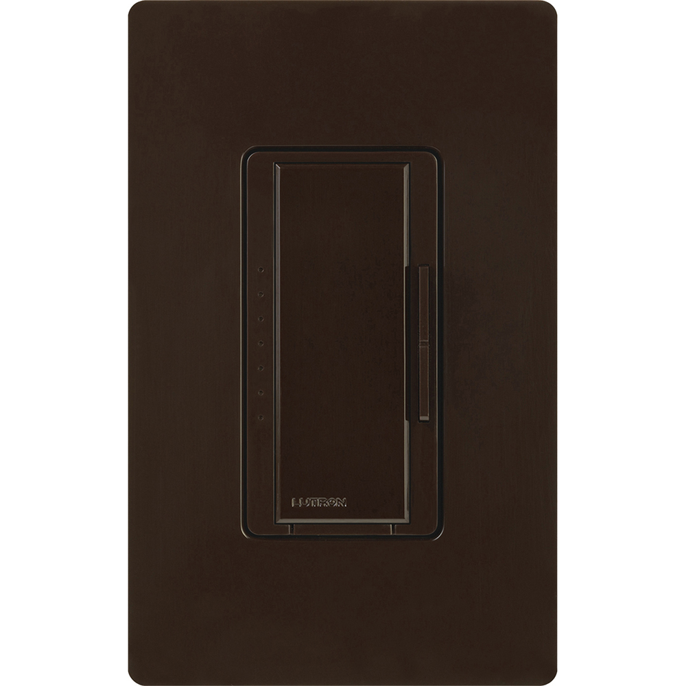 MA-1000-BR Maestro Dimmer, 1000W Incandescent/Halogen, 1 Pole/Multi-Location, 120V, Brown