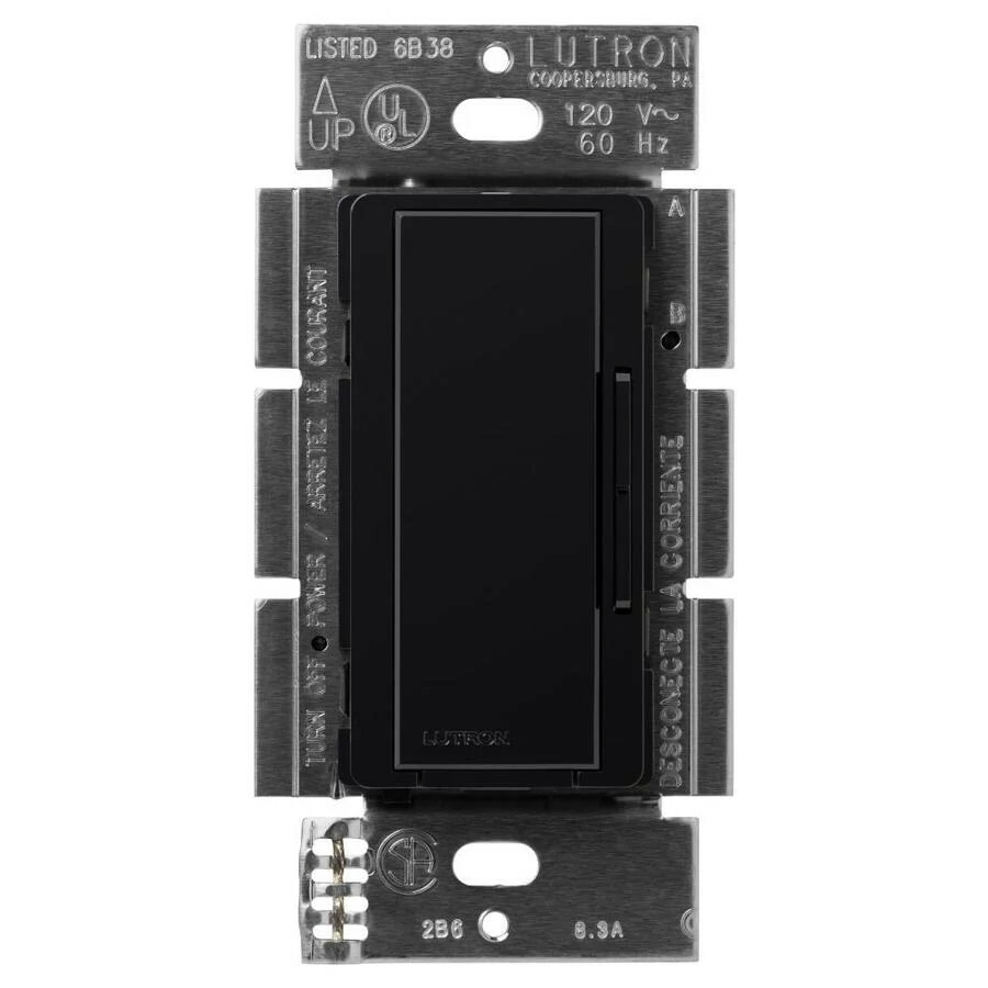 MA-R-BL Maestro Companion Dimmer Switch, Multi-Location for Maestro Dimmers/Timers/Sensors, Black