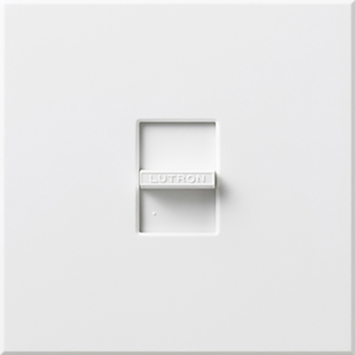 N-L-NFB-WH Nova Wall Plate Kit for Large Nova/Nova T Control, 1 Gang, No Fins Broken, Matte, White
