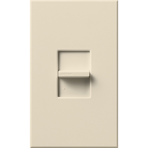NTF-10-LA Nova T 3-Wire Dimmer Switch for Ballasts and LED Drivers,1000W, 6 Amp,1 Pole,Neutral Required, 120V, Small Control, Light Almond