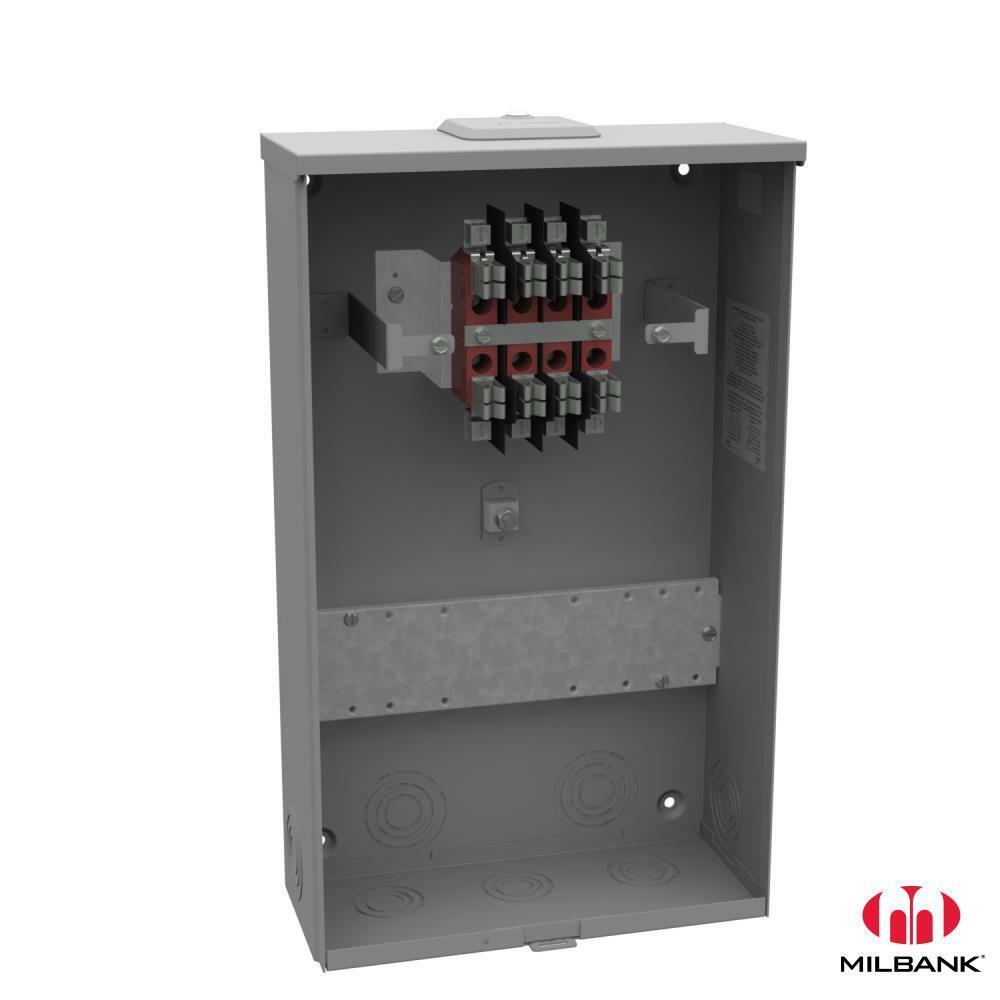 UC3438-XL 8 Term, Ringed, Small Closing Plate, Test Switch Provision