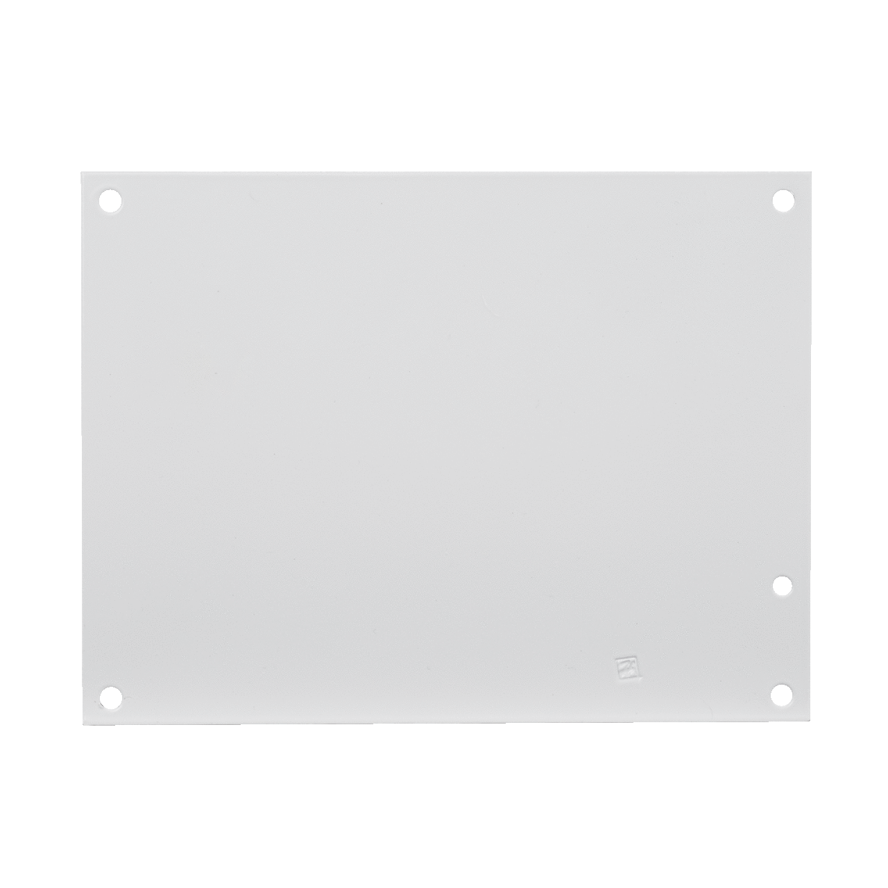 A12N10P PNLT1 Enclosure Panel, 8-1/4 in W x 10-1/4 in H, 14 ga Steel, White