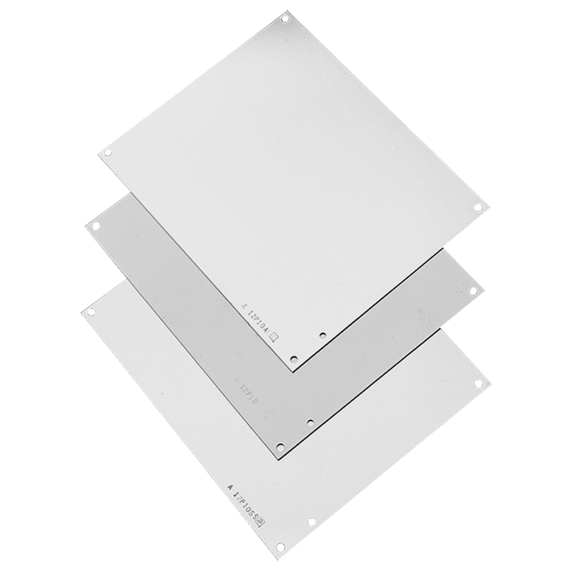 A14P12 PNLJ/PNLWM Enclosure Panel, 10.88 in W x 12-3/4 in H, 14 ga Steel, White