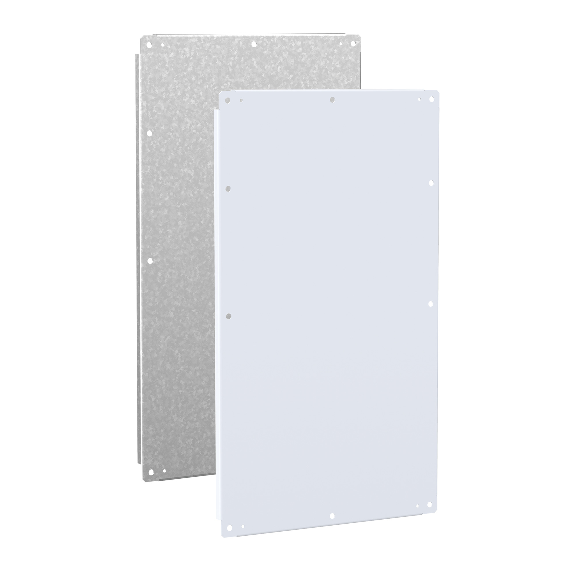 A61P32N A38P Enclosure Panel, 32 in W x 61.16 in H, 12 ga Steel, White