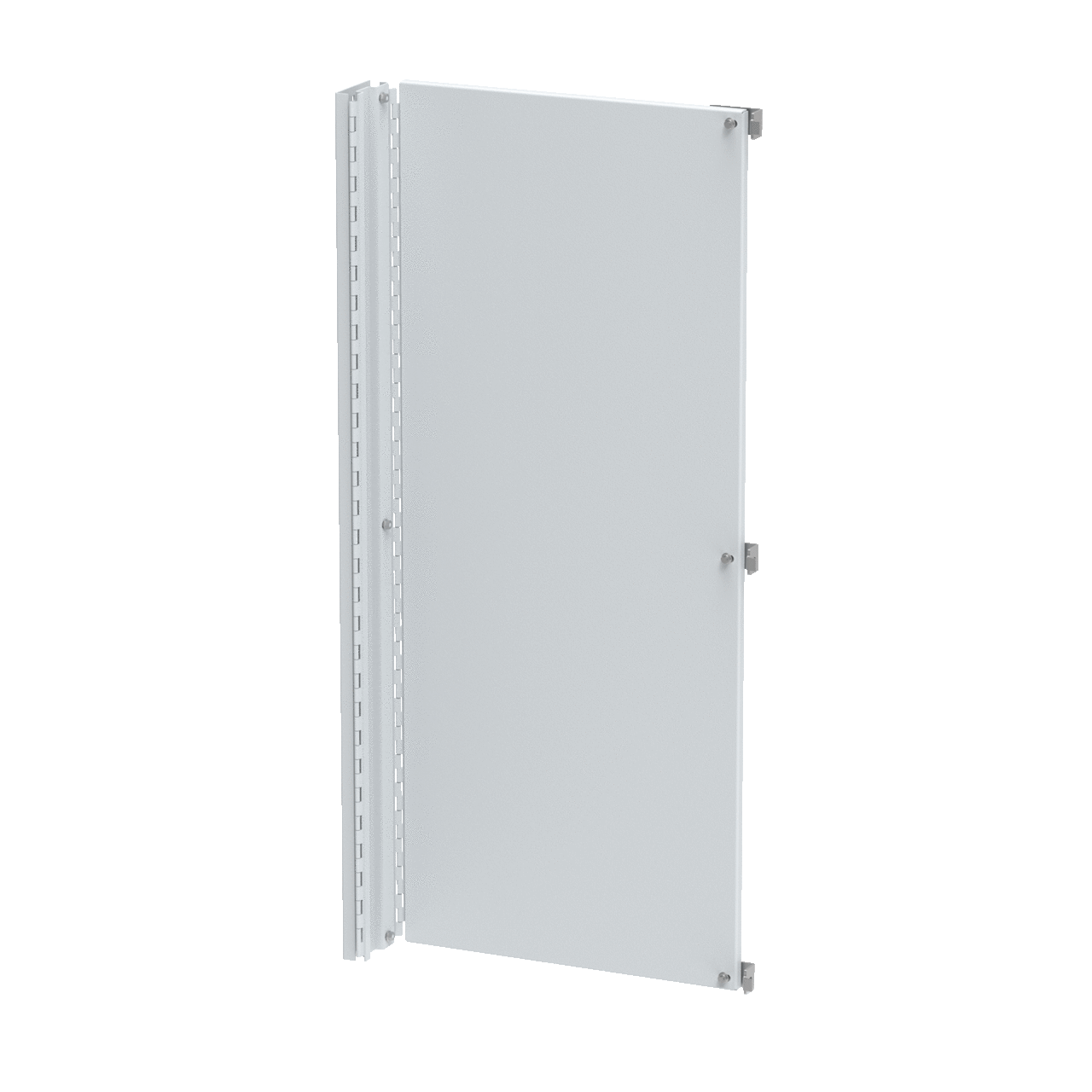 A72SP30F3 PNL30 Full Swing Out Panel, 24.81 in W x 60 in H, For Use With 72.06 x 30.06 in Type 4/4X/12 1-Door Fiberglass Free-Standing Enclosure with Mounting Channel, Steel