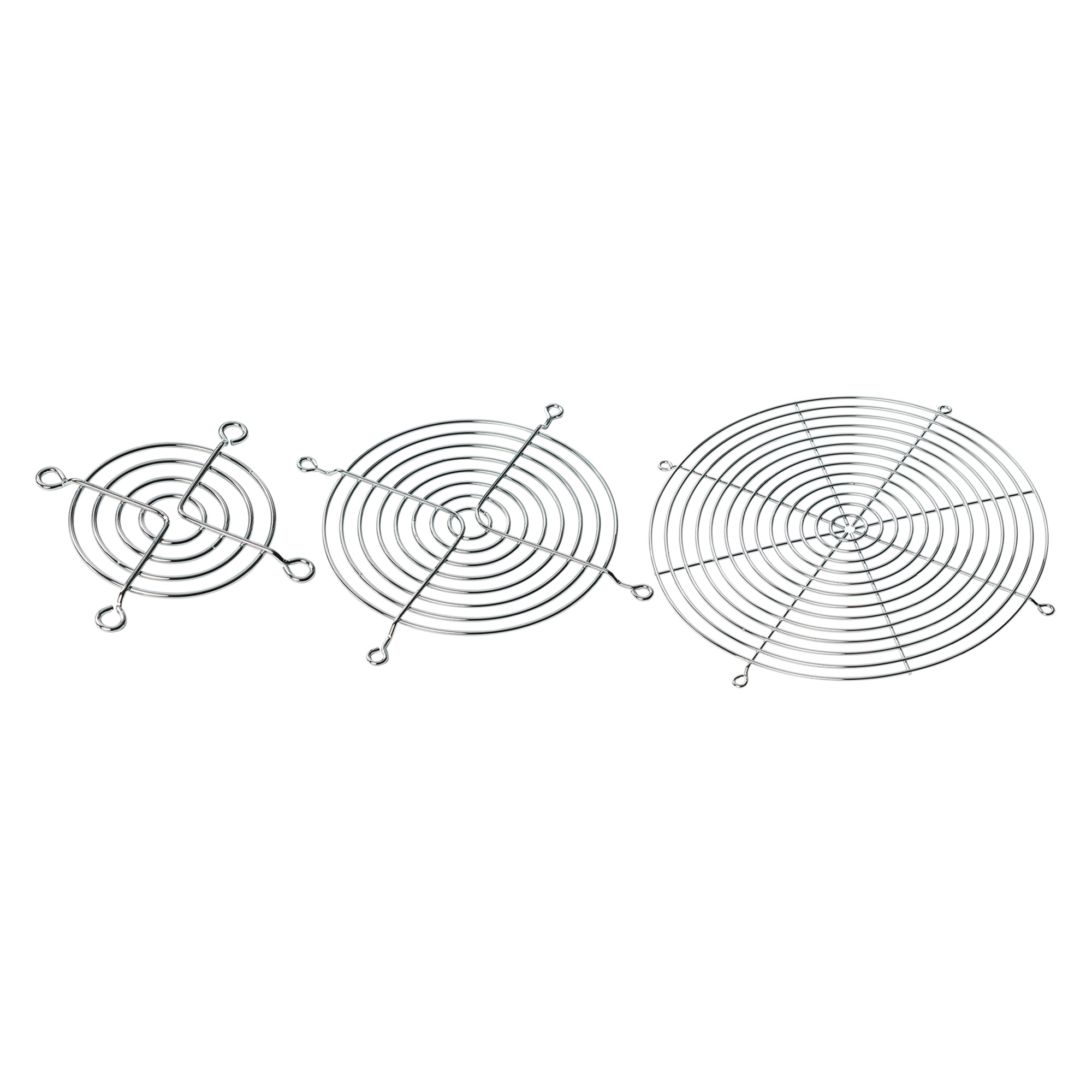 AGARD10 D85 Enclosure Finger Guard, For Use With A10AXFNPG, A10AXFNQR, A10AXFN and A10AXFN2 Compact Axial Fan, Steel