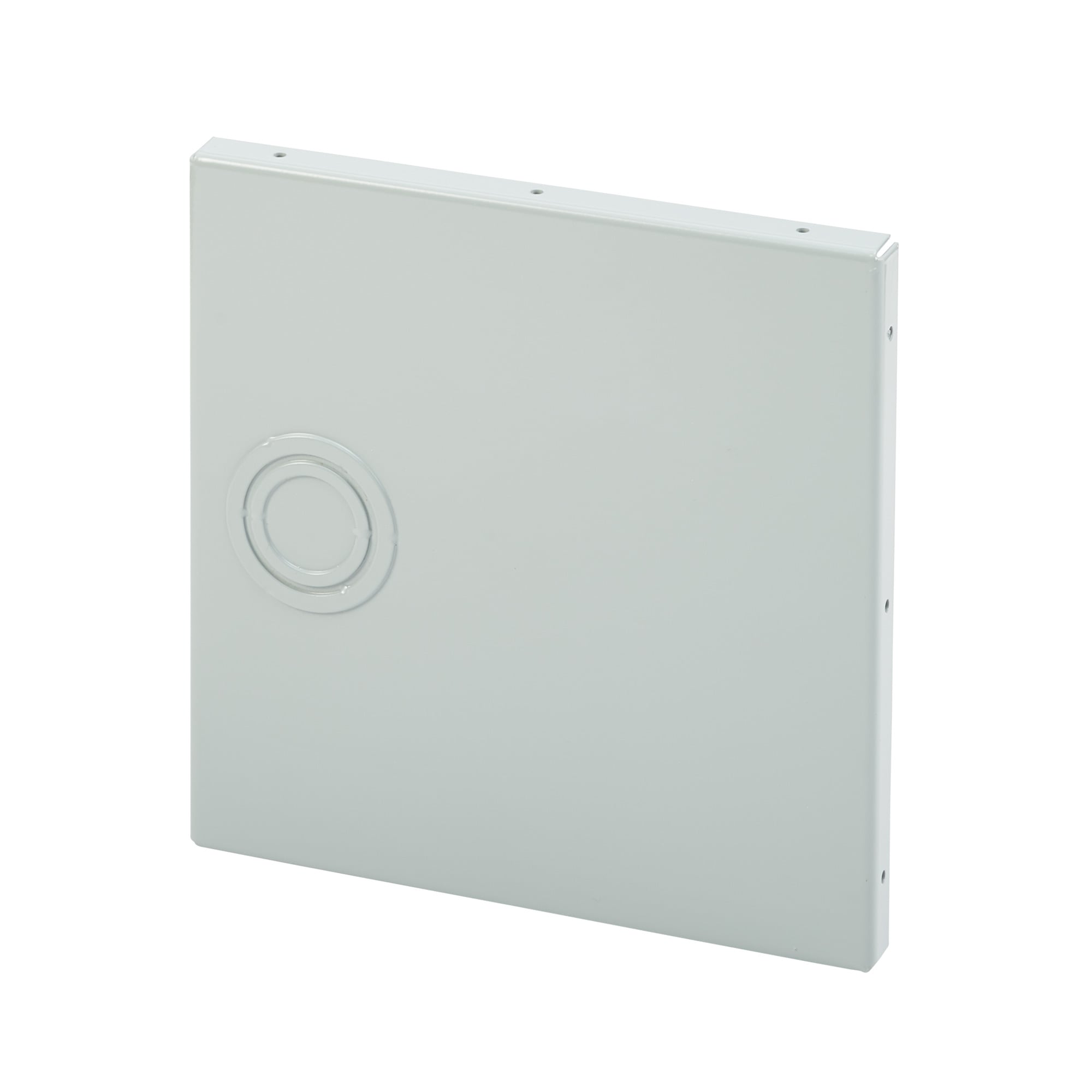 F1212GCP F40PF Closure Plate With Knockout, For Use With 12 x 12 in NEMA 1 Lay-In Flat Cover Wireway, Steel, Gray