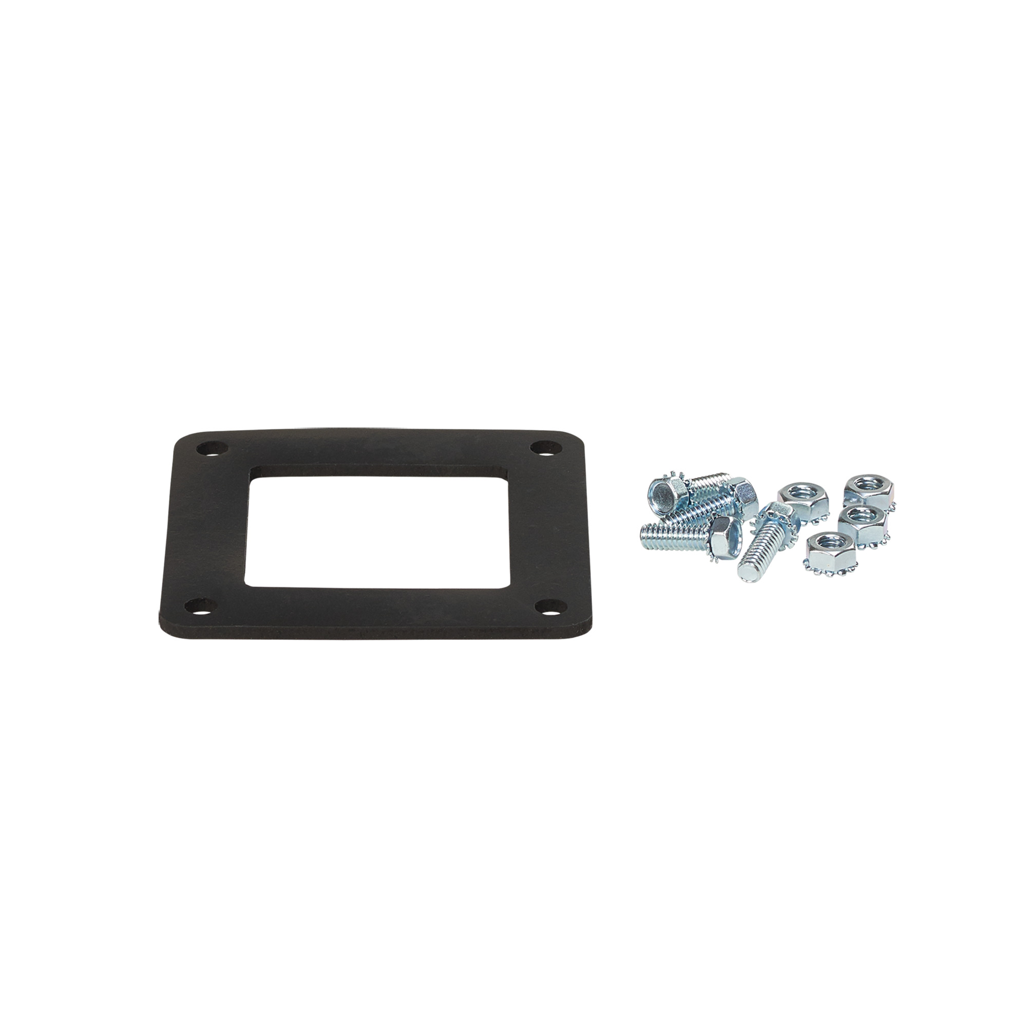 F22WG F20 Gasket and Screw, For Use With 2-1/2 x 2-1/2 in NEMA 12 Feed-Through Wireway, Rubber/Steel