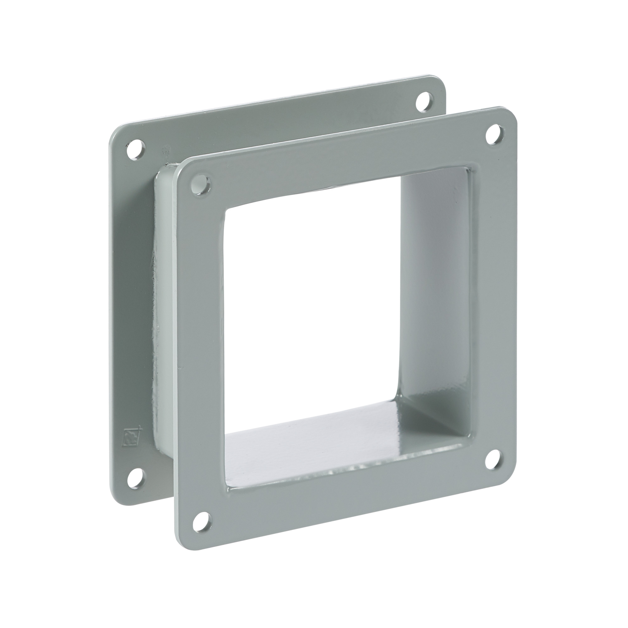 F44WN3 F20 Nipple, For Use With 4 x 4 in NEMA 12 Feed-Through Wireway, Steel, Gray