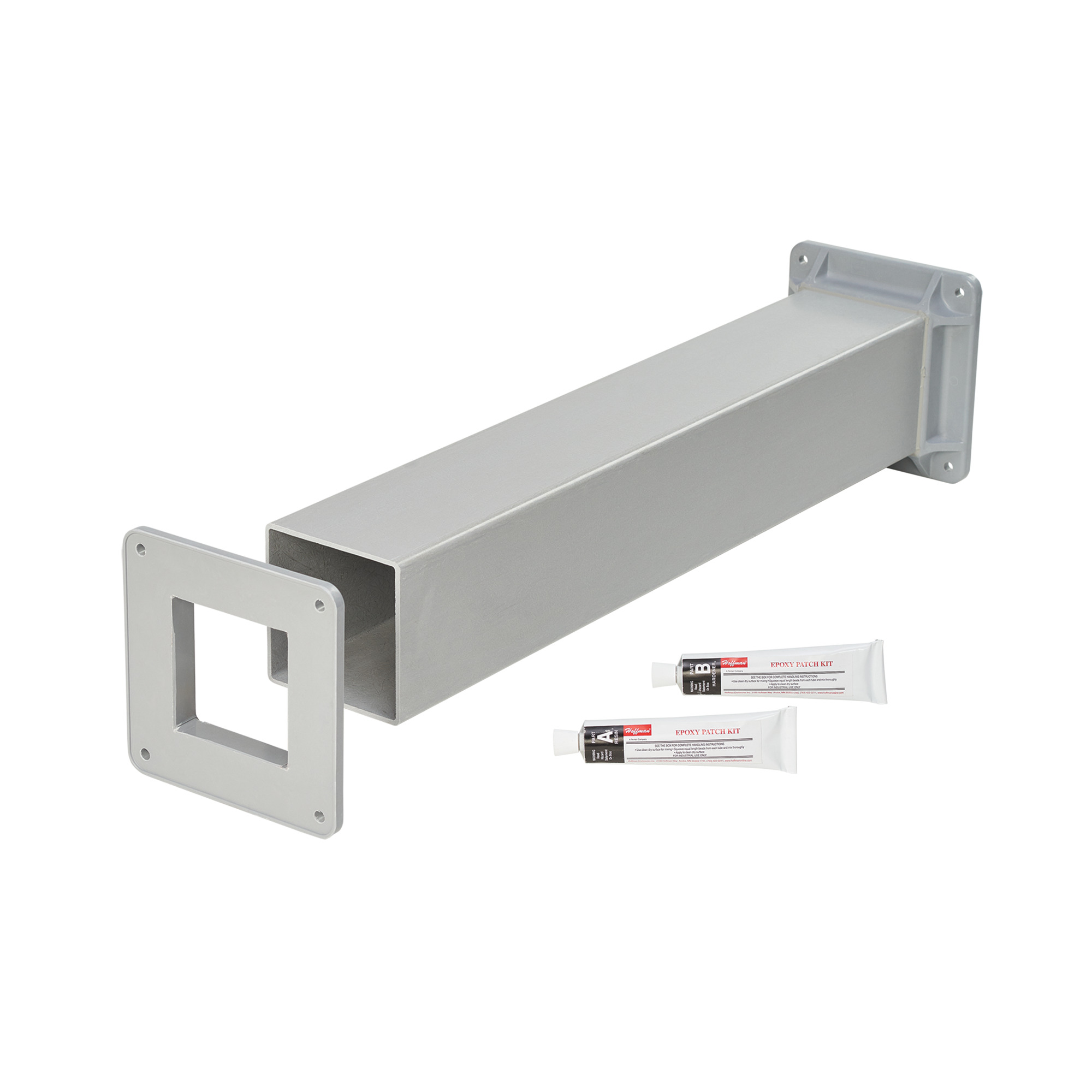 F44WXFG F25 Cut-Off Fitting, For Use With NEMA 12/3R Fiberglass Wireway and Trough, Fiberglass
