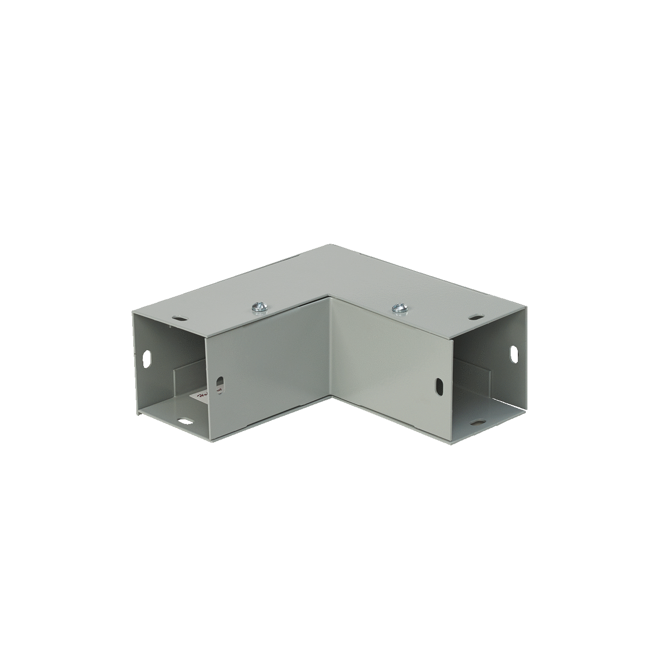 F6690EOUT Outside Opening Wireway Elbow, 10 in L x 10 in W, 90 deg Bend, Steel