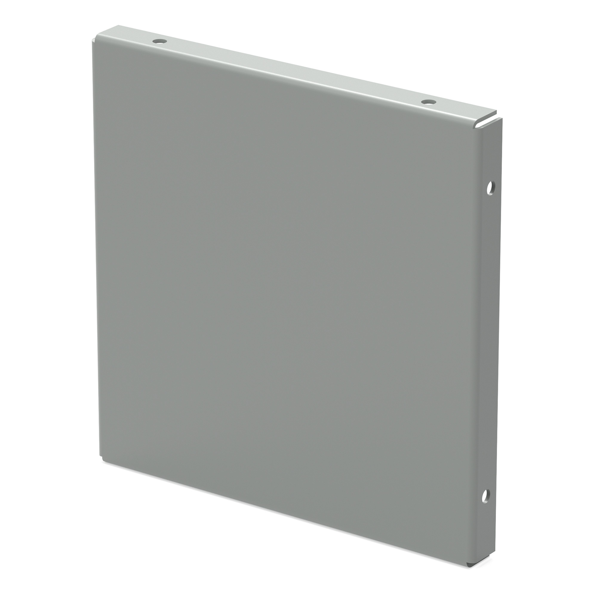 F66GCPNK F40PF Closure Plate, For Use With 6 x 6 in NEMA 1 Lay-In Flat Cover Wireway, Steel, Gray