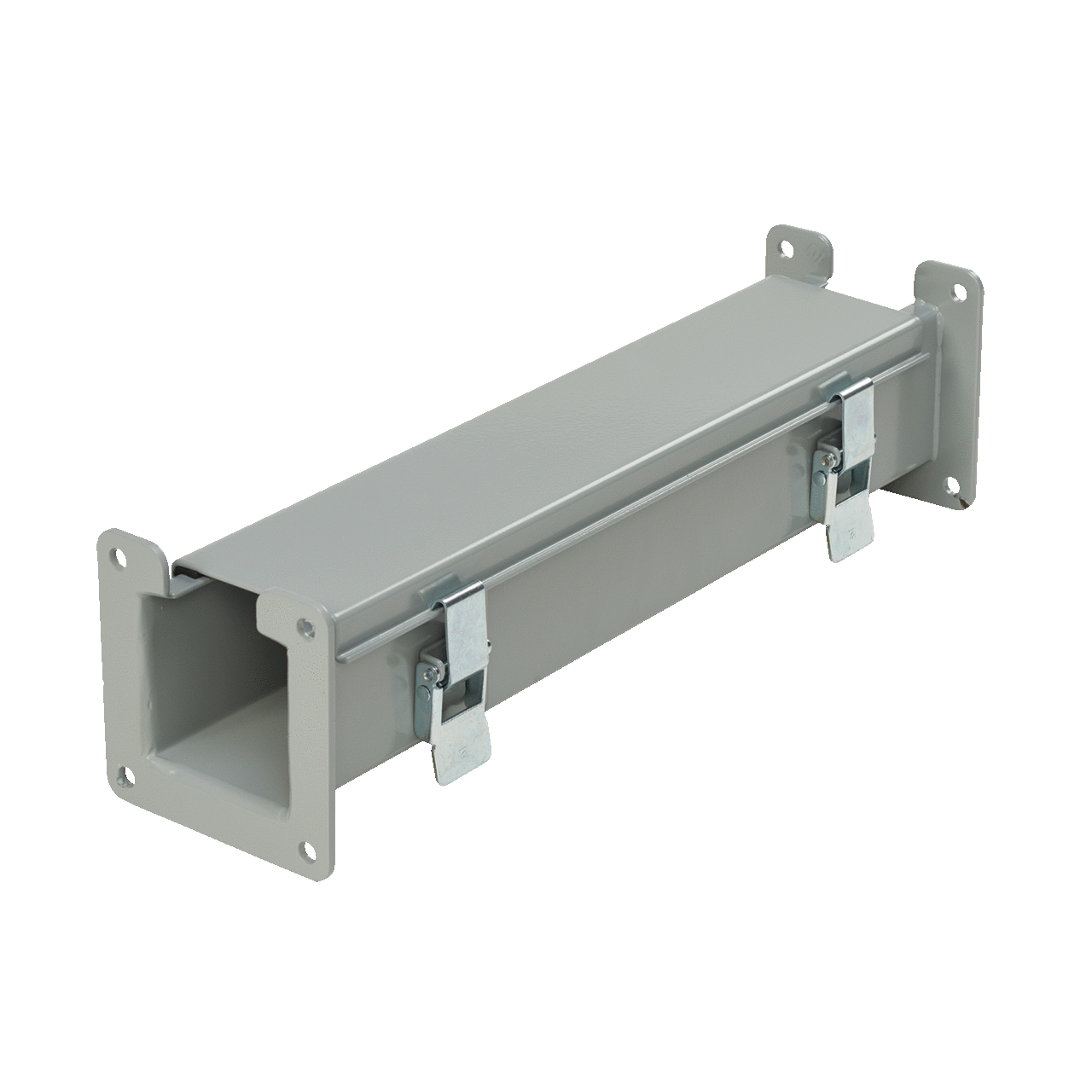 F66LXL F10 Lay-In Cut-Off Fitting, For Use With NEMA 12 Lay-In Wireway, Steel, Gray