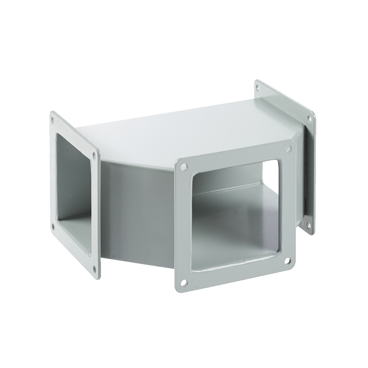 F66WT F20 Wireway Tee, For Use With 6 x 6 in NEMA 12 Feed Through Wireway, Steel, Gray