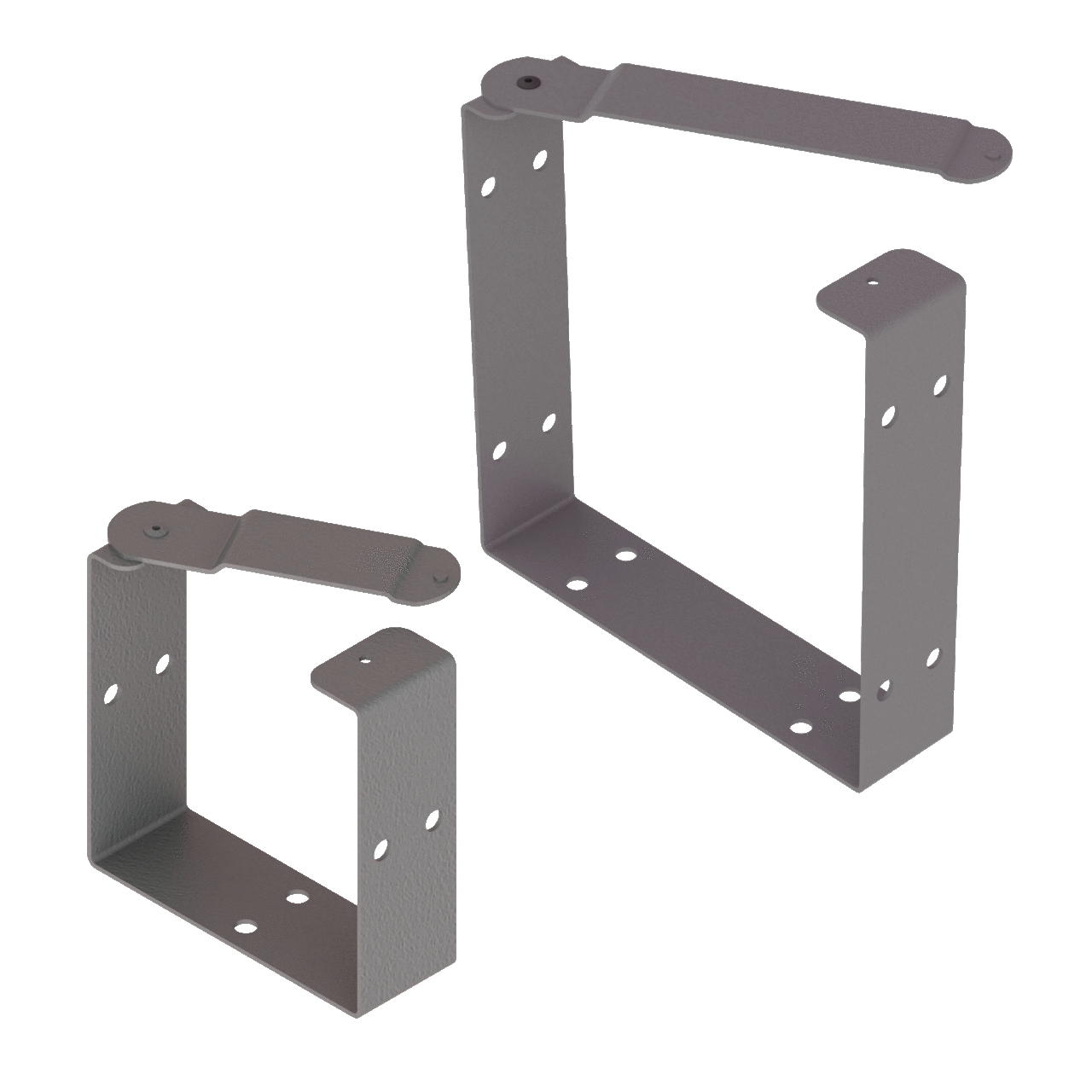 F88GUC F40PF Universal U-Connector, For Use With 8 x 8 in NEMA 1 Lay-In Flat Cover Wireway, Steel, Painted