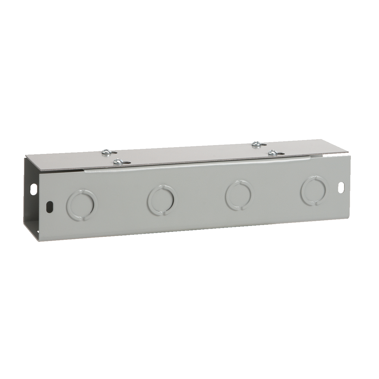 F88T172GVP F40FC Lay-In Straight Section Wireway, 72 in L x 8 in W x 8 in H, Flat Cover, Steel