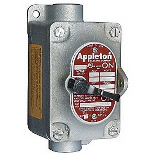 20 Amp EDS Factory Sealed Tumbler Switch