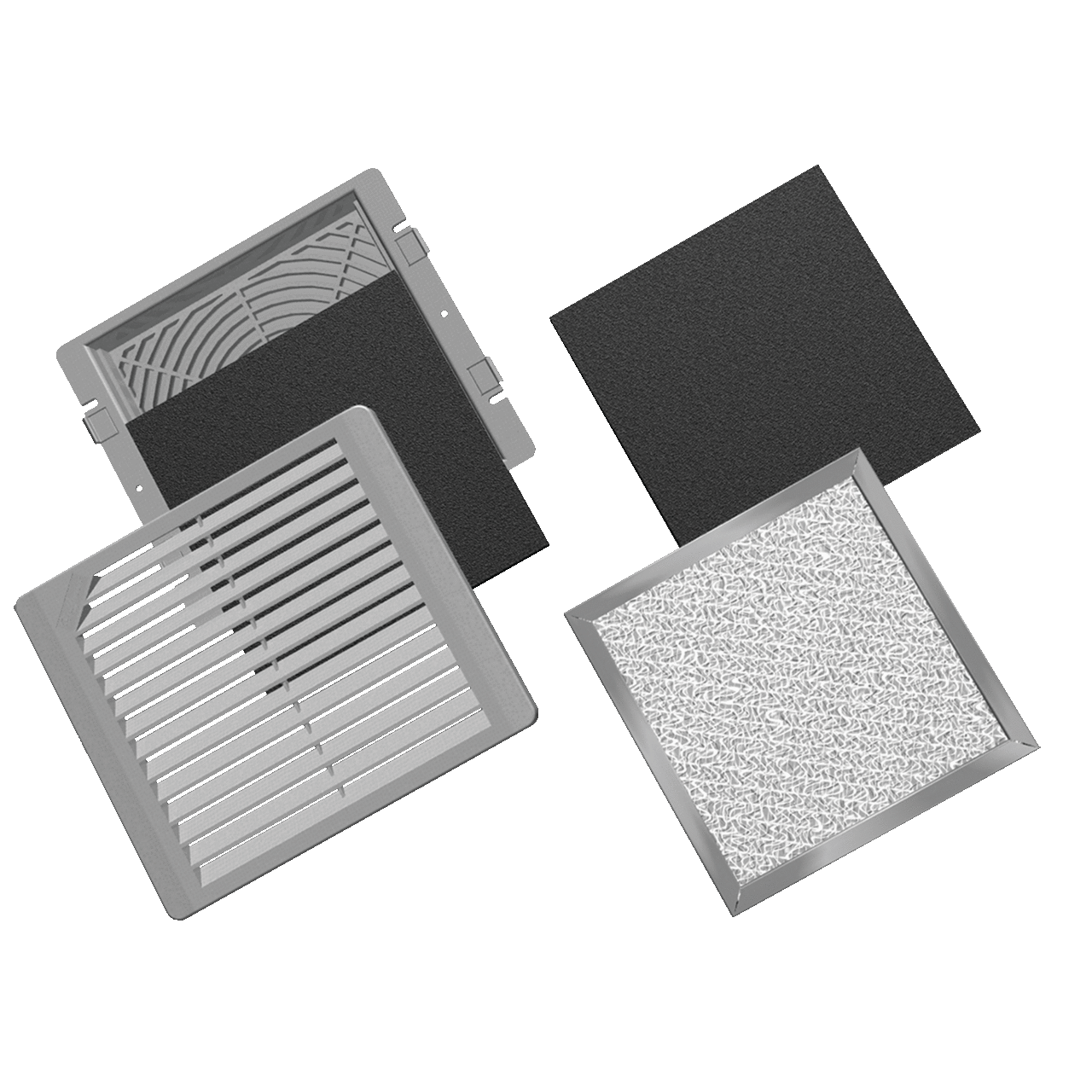 TG4SS Square Optional Grille, 304 Stainless Steel