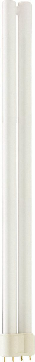 345132 PL-L Dimmable Compact Fluorescent Lamp, 36 W, 2G11, Long Single Twin Shape, 2900 Lumens