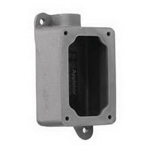 EFD110-NL-Q 1-Gang Dead End Electrical Box, NEMA 3/3R/7CD/9EFG NEMA Rating, Malleable Iron