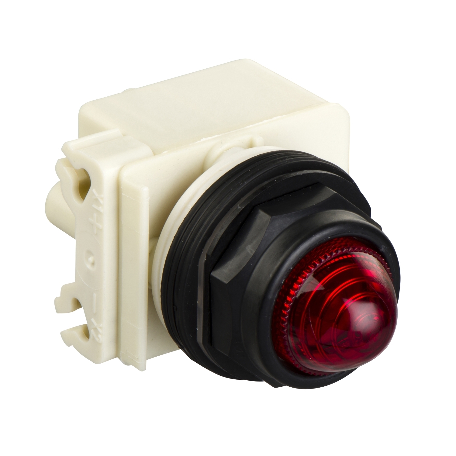 9001SKP38LRR9 Harmony Type SK Pilot Light, 120 V AC/DC, 1.4 VA, Domed Lens, Panel Mount