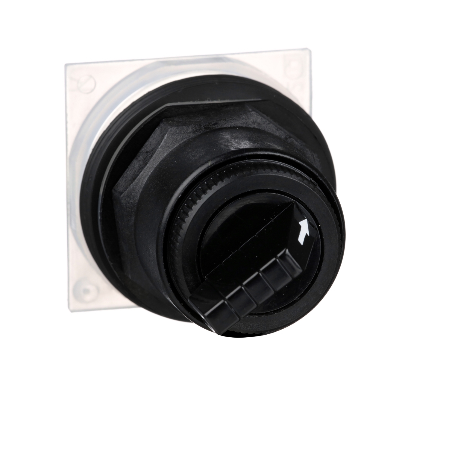 9001SKS11B Harmony Heavy Duty Non-Illuminated Selector Switch Operator, 30 mm, Knob Operator, 2 Positions, Black