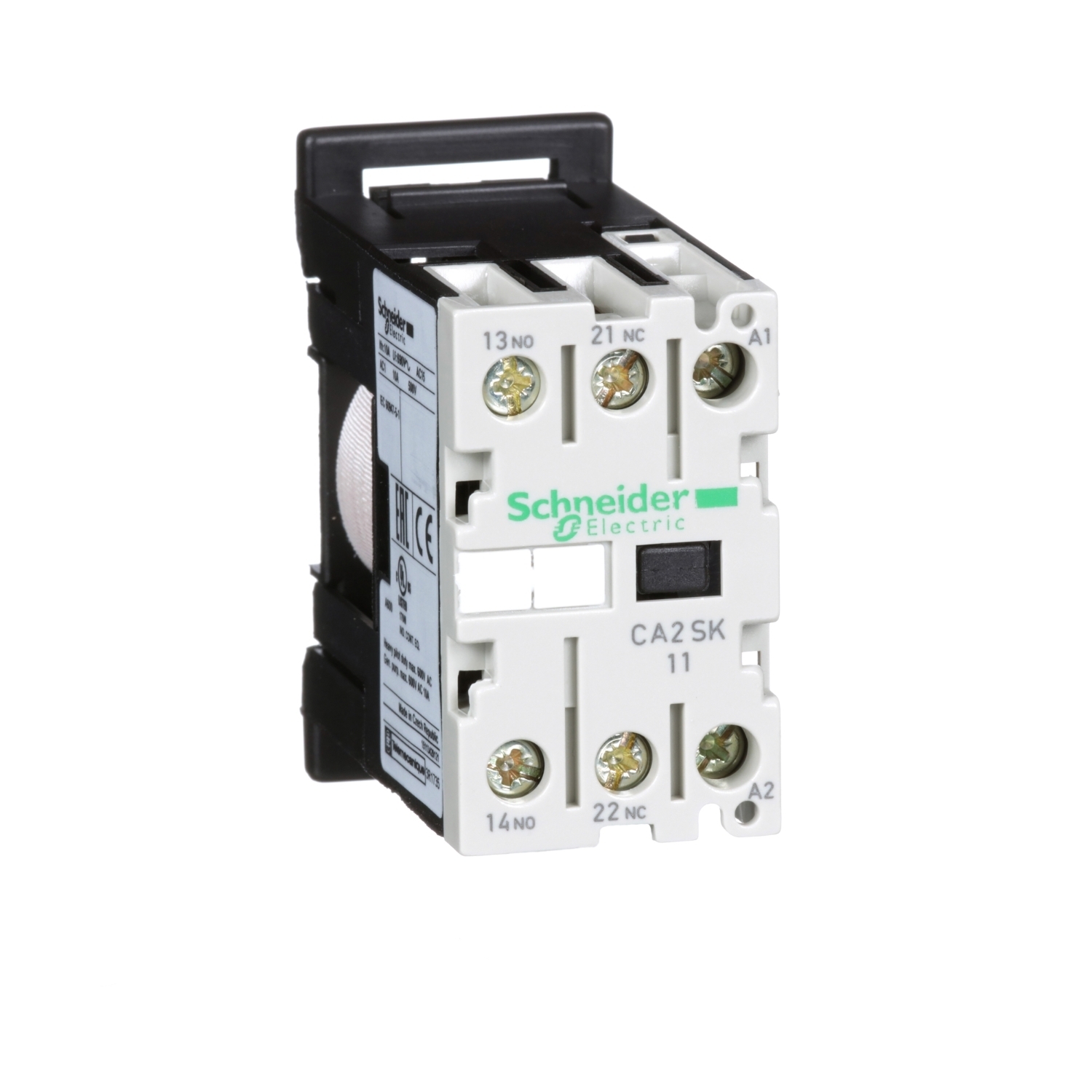 CA2SK11G7 TeSys SK Series Control Relay, 10 A, 1NO-1NC 1 Form A/1 Form B Contact, 120 V AC V Coil