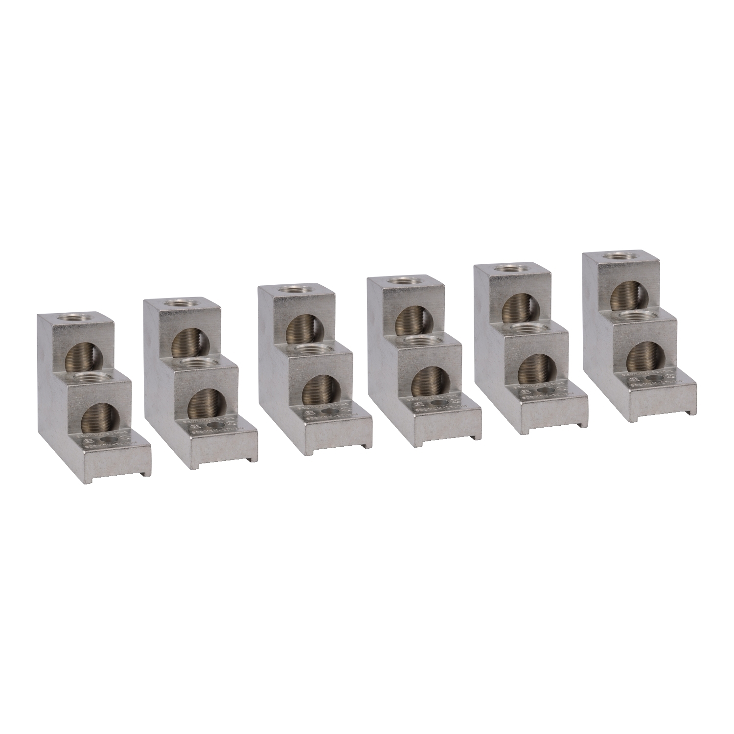 DZ2FK6 Contactor Lug Kit, 3 Poles, For Use With TeSys F LC1F500 500 A F-Line Contactor
