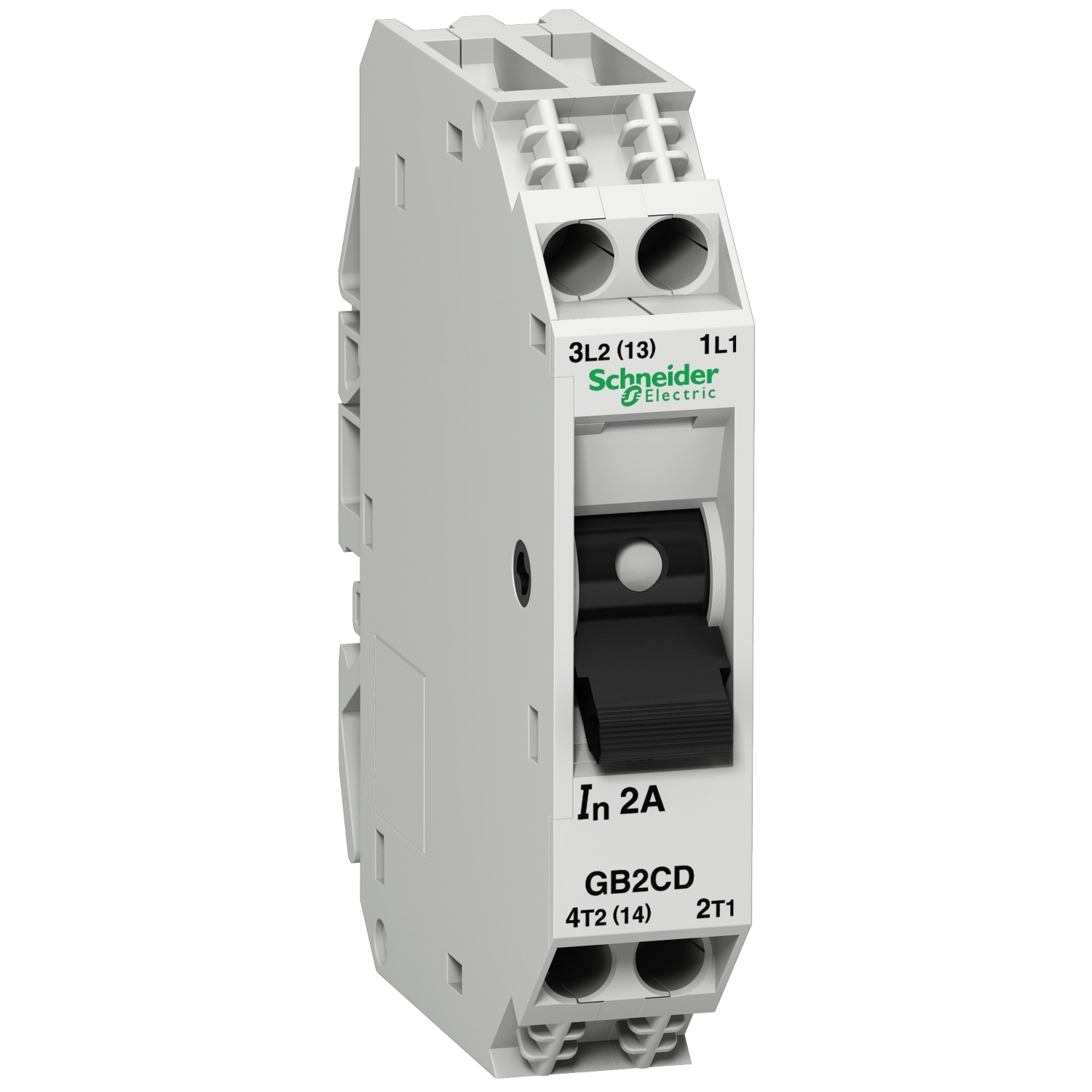 GB2CD07 GB2 Motor Circuit Protector, 300 V AC, 2 A, 1 kA Interrupt, 2 Poles, Thermal Magnetic Trip